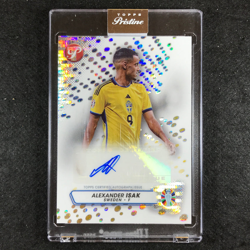 2023 Topps Pristine Road to Euro ALEXANDER ISAK Pristine Auto 80/99