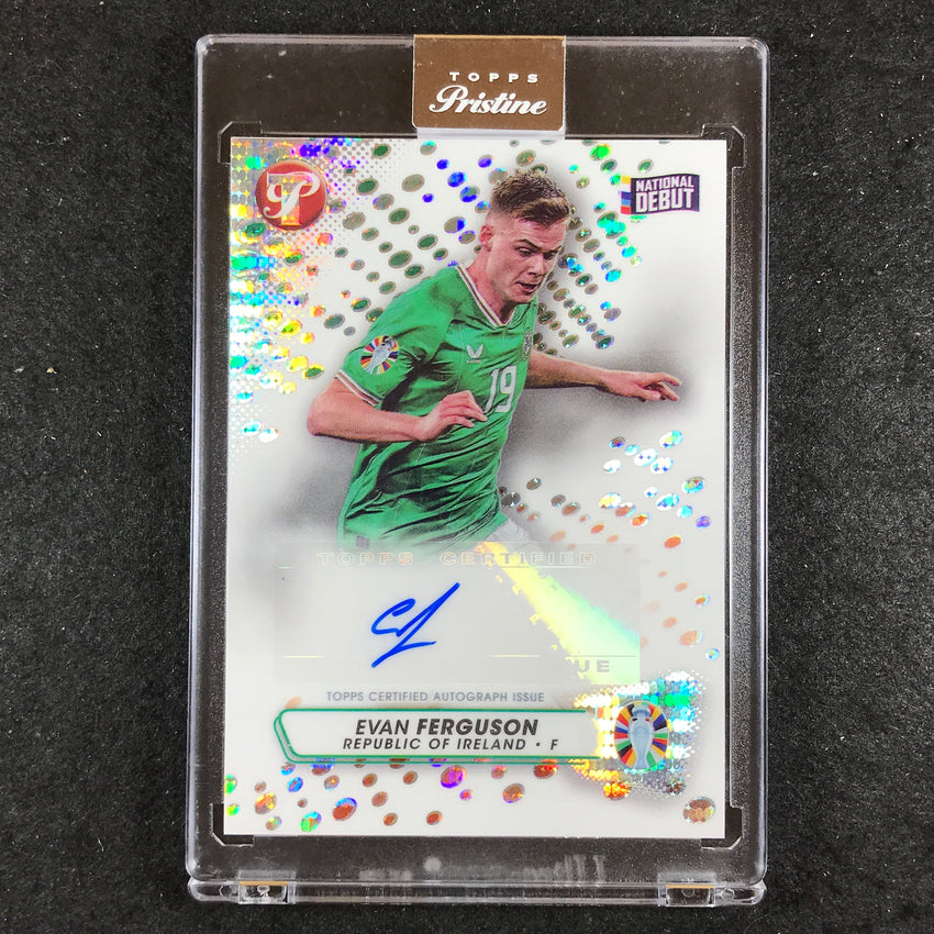 2023 Topps Pristine Road to Euro EVAN FERGUSON Pristine Auto 28/99