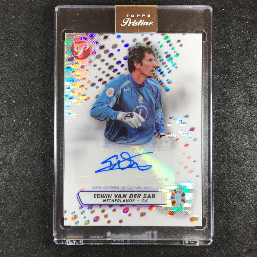 2023 Topps Pristine Road to Euro EDWIN VAN DER SAR Pristine Auto 32/99