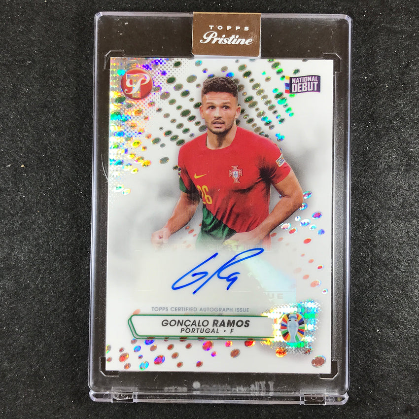 2023 Topps Pristine Road to Euro GONCALO RAMOS Pristine Auto 24/99
