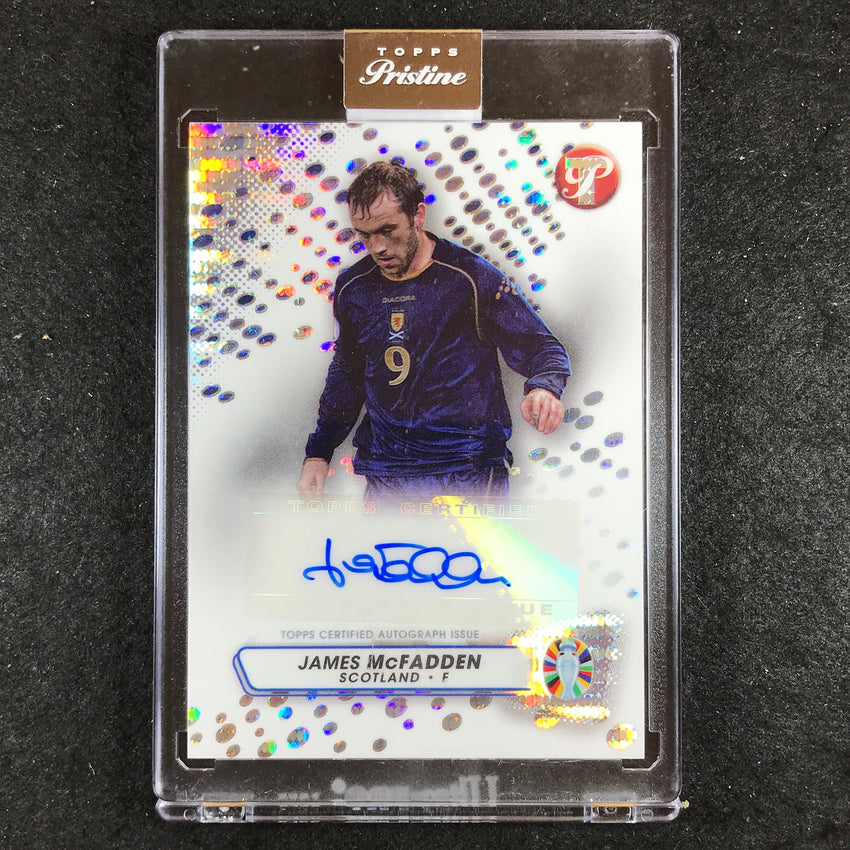 2023 Topps Pristine Road to Euro JAMES MCFADDEN Pristine Auto 22/99