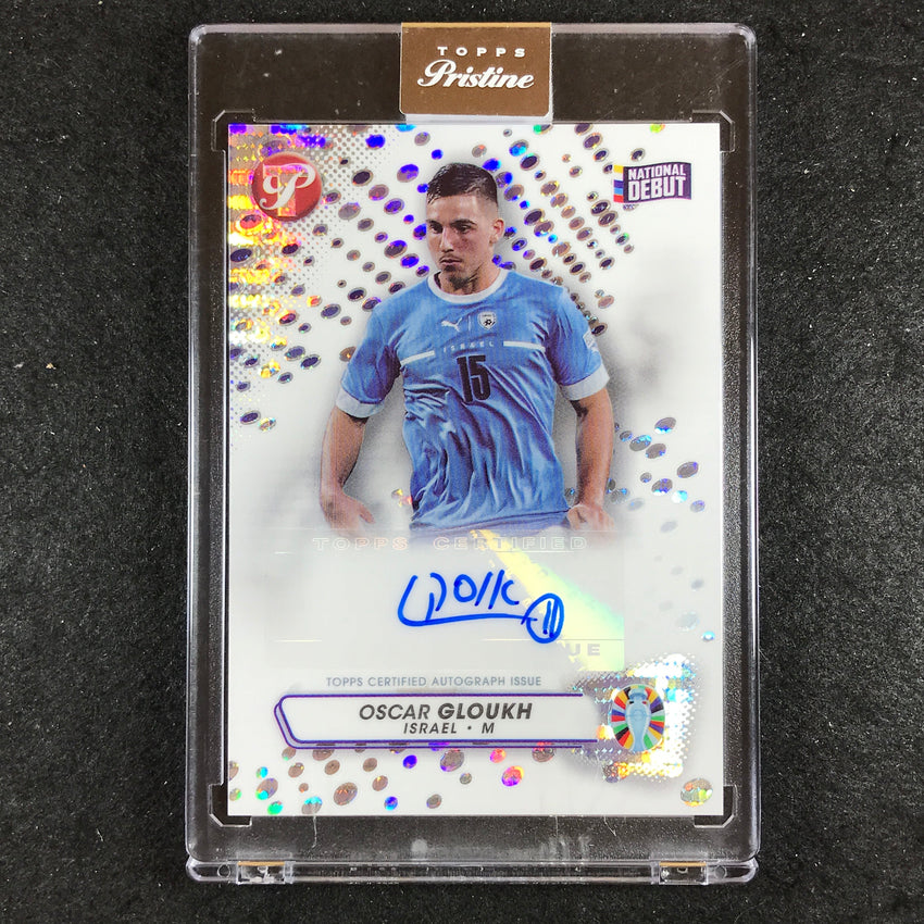 2023 Topps Pristine Road to Euro OSCAR GLOUKH Pristine Auto 32/99