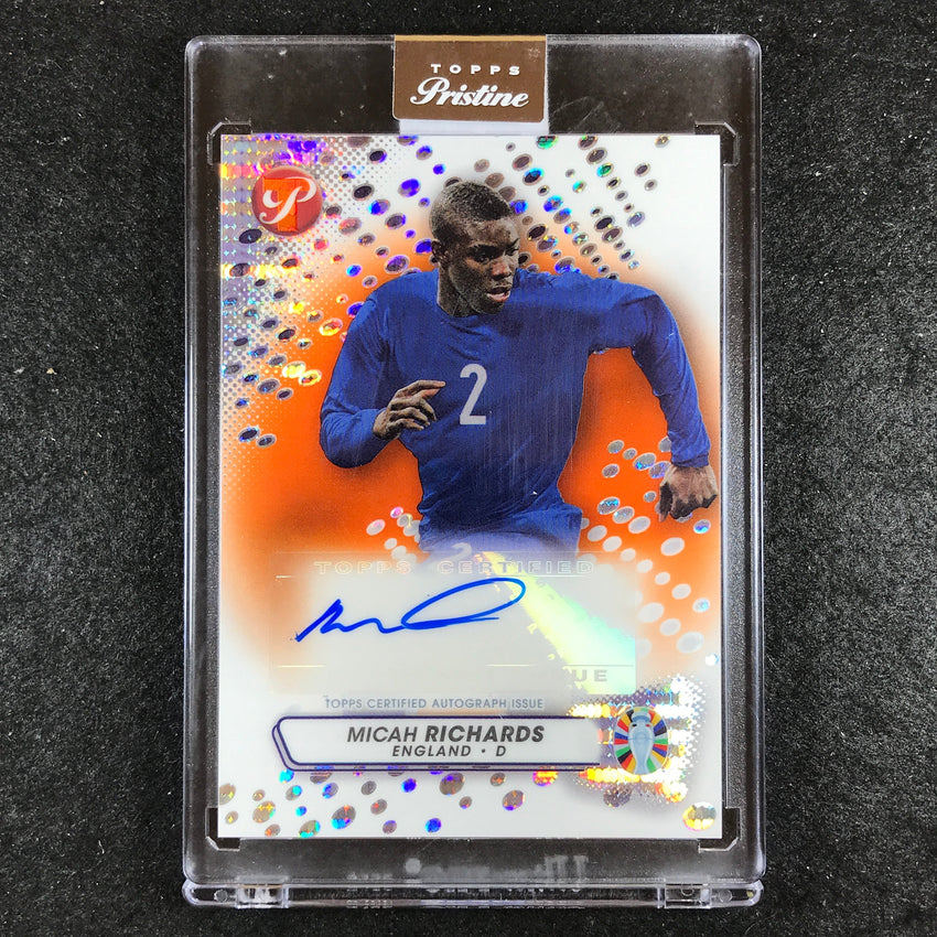2023 Topps Pristine Road to Euro MICAH RICHARDS Pristine Auto Orange 24/25