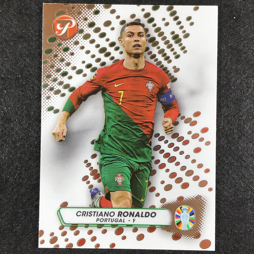 2023 Topps Pristine Road to Euro CRISTIANO RONALDO Base No. 131