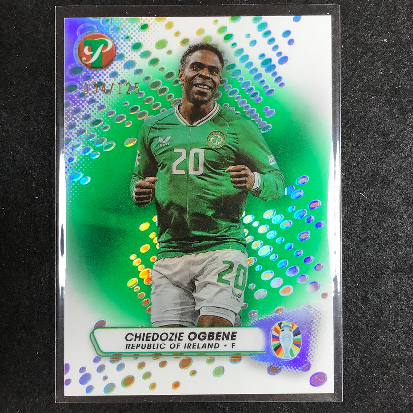2023 Topps Pristine Road to Euro CHIEDOZIE OGBENE Base Green 34/125 #147
