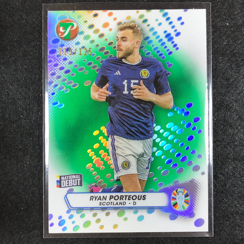 2023 Topps Pristine Road to Euro RYAN PORTEOUS Base Green 119/125 #152