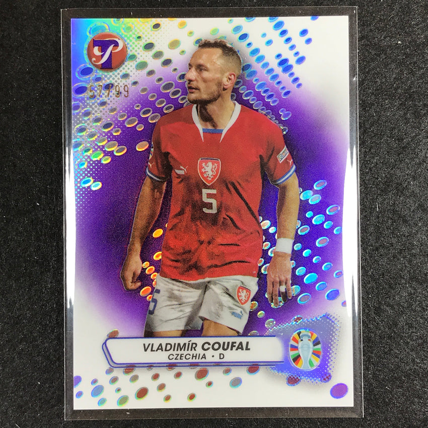 2023 Topps Pristine Road to Euro VLADIMIR COUFAL Base Purple 57/99 #26