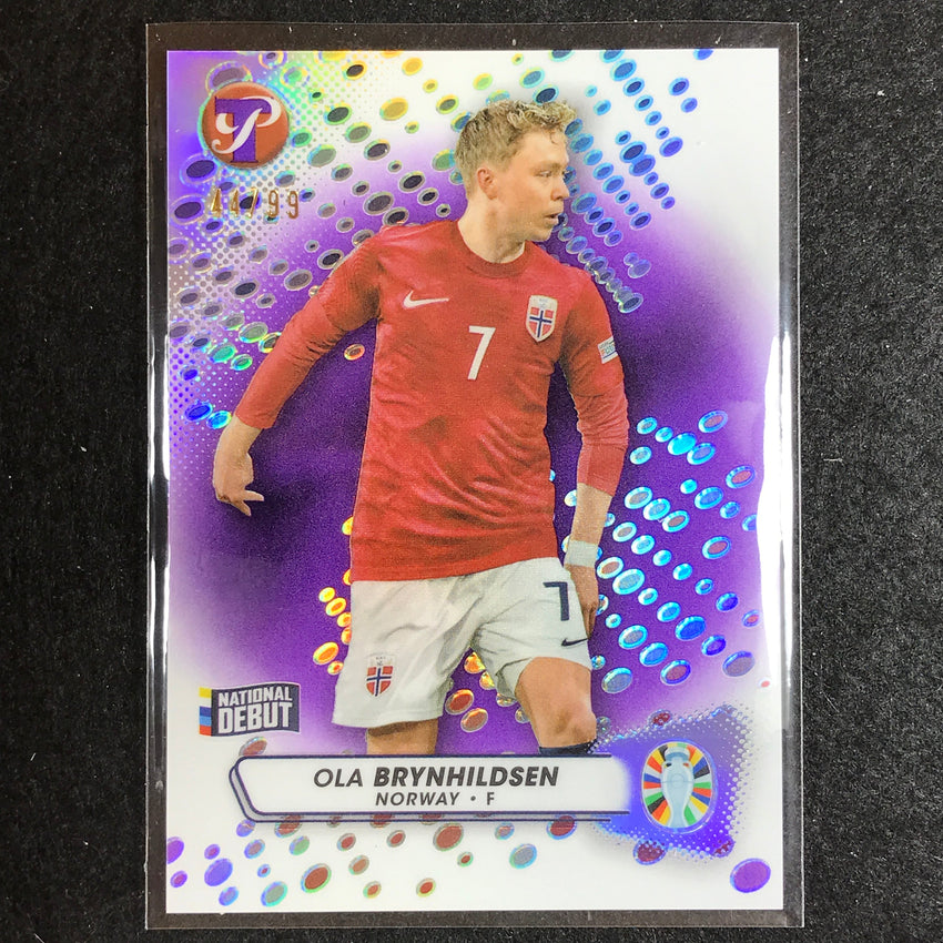 2023 Topps Pristine Road to Euro OLA BRYNHILDSEN Base Purple 44/99 #121