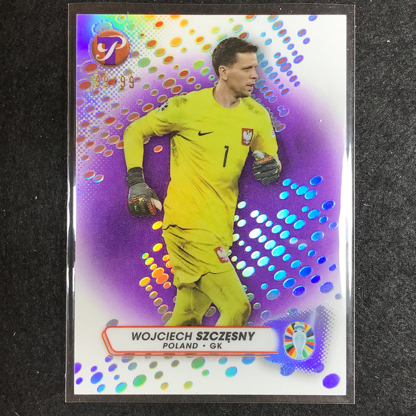 2023 Topps Pristine Road to Euro WOJCIECH SZCZESNY Base Purple 99/99 #124
