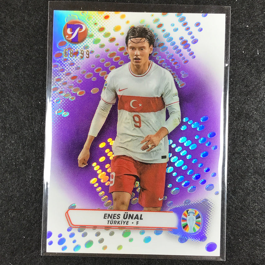 2023 Topps Pristine Road to Euro ENES UNAL Base Purple 68/99 #193