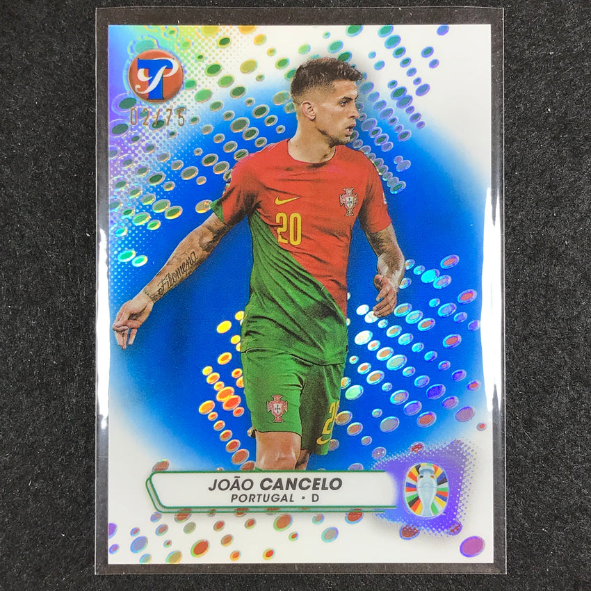 2023 Topps Pristine Road to Euro JOAO CANCELO Base Blue 2/75 #134