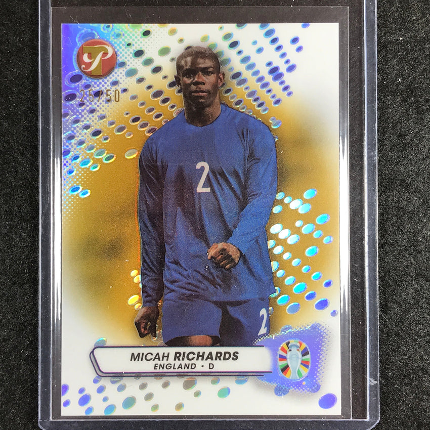 2023 Topps Pristine Road to Euro MICAH RICHARDS Base Gold 25/50