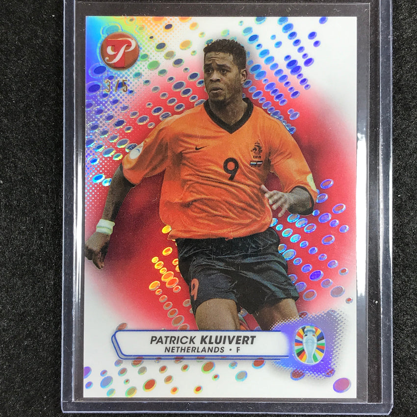 2023 Topps Pristine Road to Euro PATRICK KLUIVERT Base Red 3/5