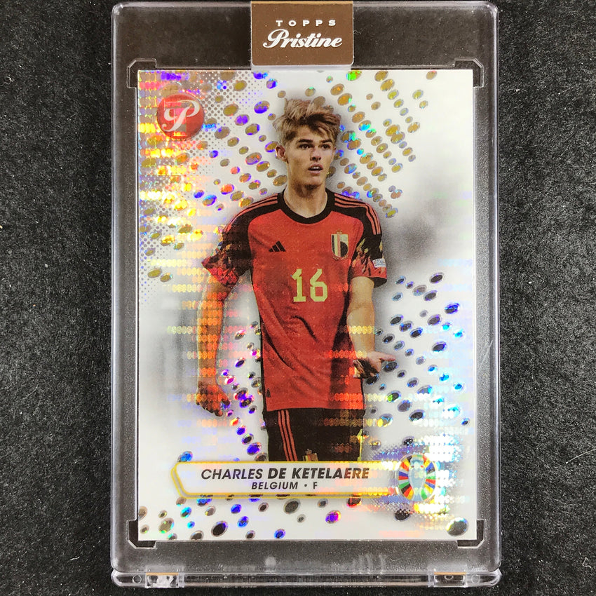 2023 Topps Pristine Road to Euro CHARLES DE KETELAERE Pristine Refractor #10
