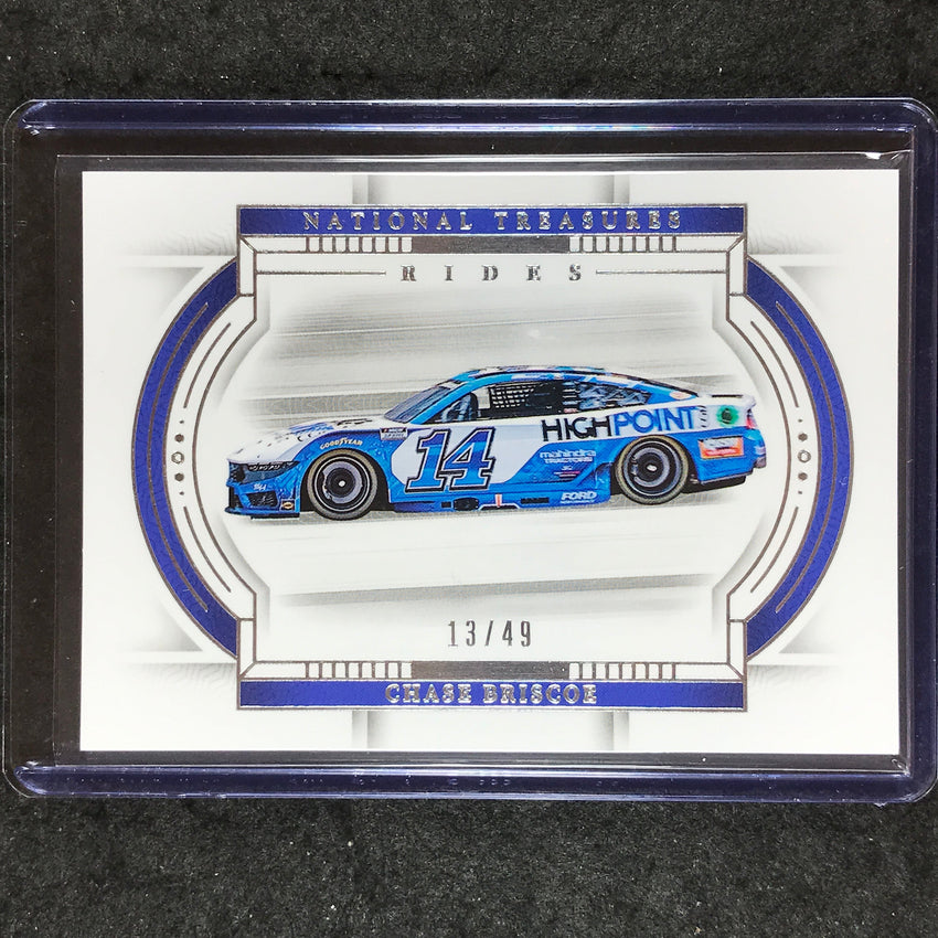 2024 National Treasures Racing CHASE BRISCOE Base Rides 13/49 #45