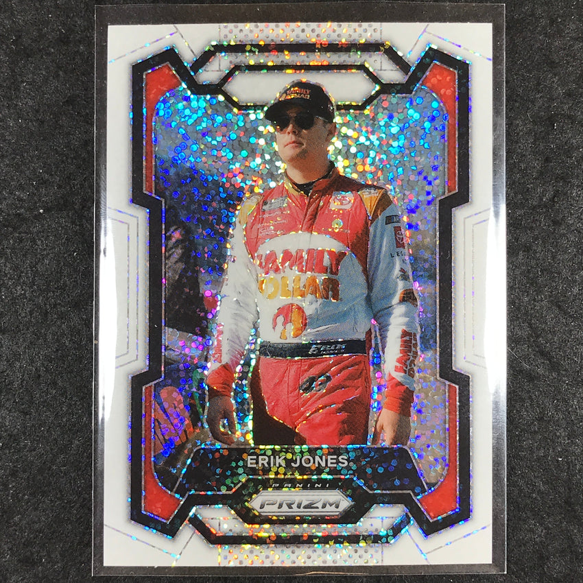 2024 Prizm NASCAR Racing ERIK JONES Base White Sparkle #12