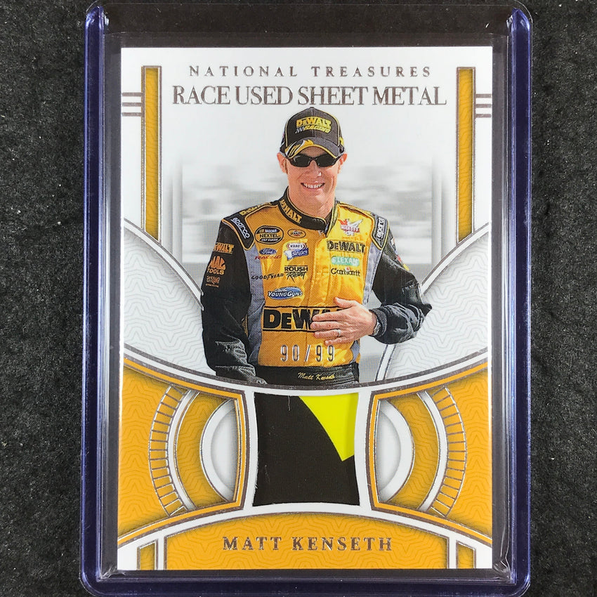2024 National Treasures Racing MATT KENSETH Race Used Sheet Metal Relic 90/99