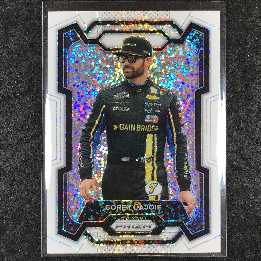 2024 Prizm NASCAR Racing COREY LAJOIE Base White Sparkle #37