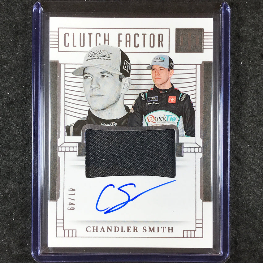 2024 National Treasures Racing CHANDLER SMITH Clutch Factor Patch Auto 41/49