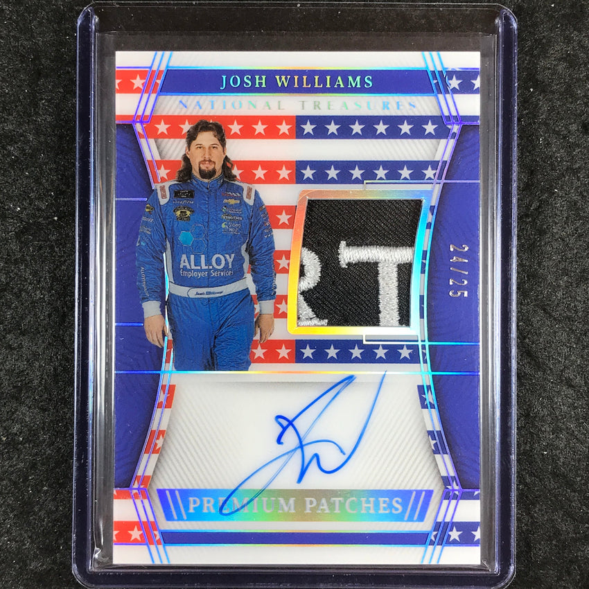2024 National Treasures Racing JOSH WILLIAMS Update Premium Patches Auto 24/25