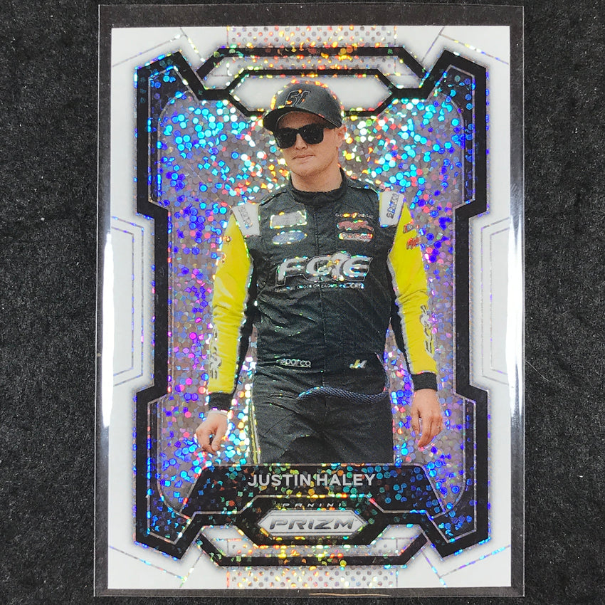 2024 Prizm NASCAR Racing JUSTIN HALEY Base White Sparkle #54