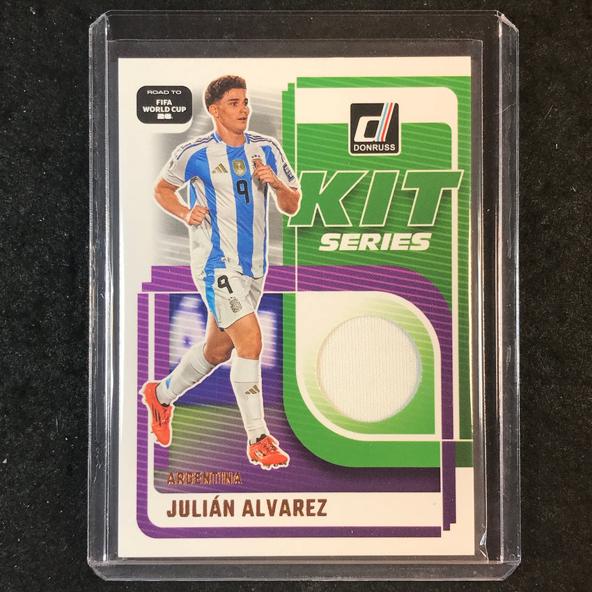 2025-26 Donruss Road to World Cup JULIAN ALVAREZ Kit Series Jersey Relic #KS-JA