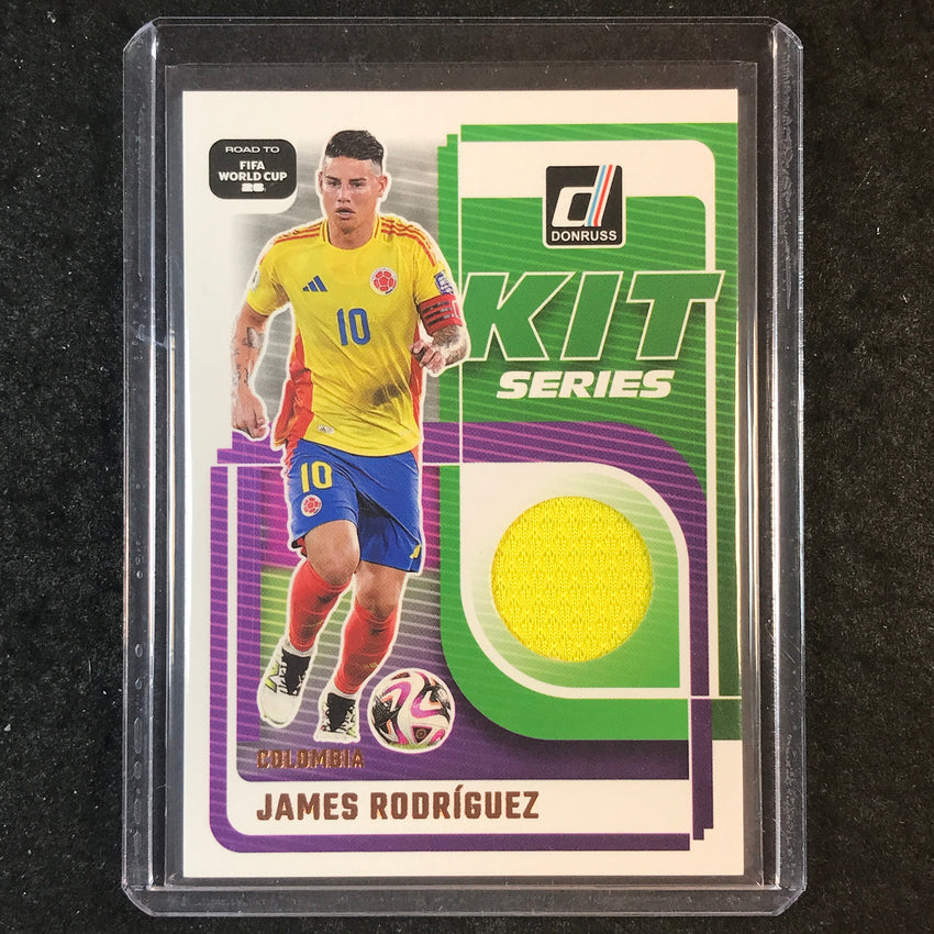 2025-26 Donruss Road to World Cup JAMES RODRIGUEZ Kit Series Jersey Relic #KS-JR
