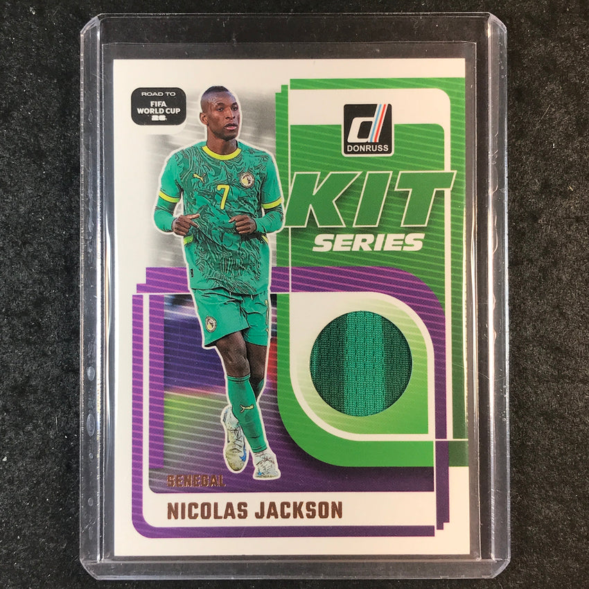2025-26 Donruss Road to World Cup NICOLAS JACKSON Kit Series Jersey Relic #KS-NJ