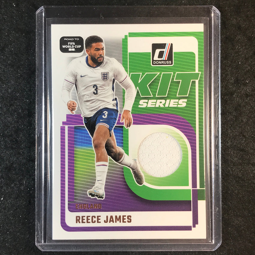 2025-26 Donruss Road to World Cup REECE JAMES Kit Series Jersey Relic #KS-RJ