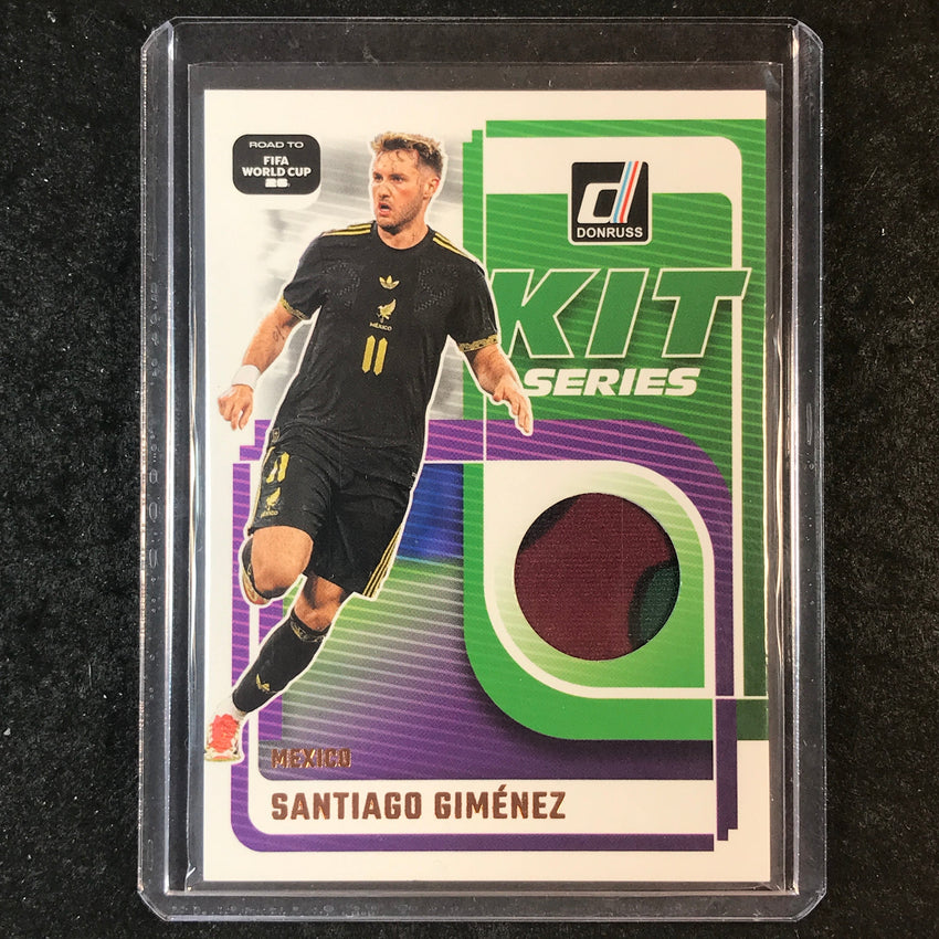 2025-26 Donruss Road to World Cup SANTIAGO GIMENEZ Kit Series Jersey #KS-SG