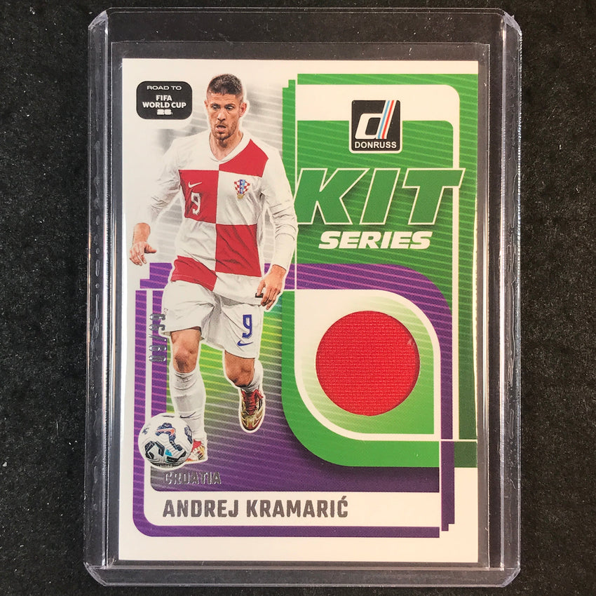 2025-26 Donruss Road to World Cup ANDREJ KRAMARIC Kit Series Jersey Silver 9/99
