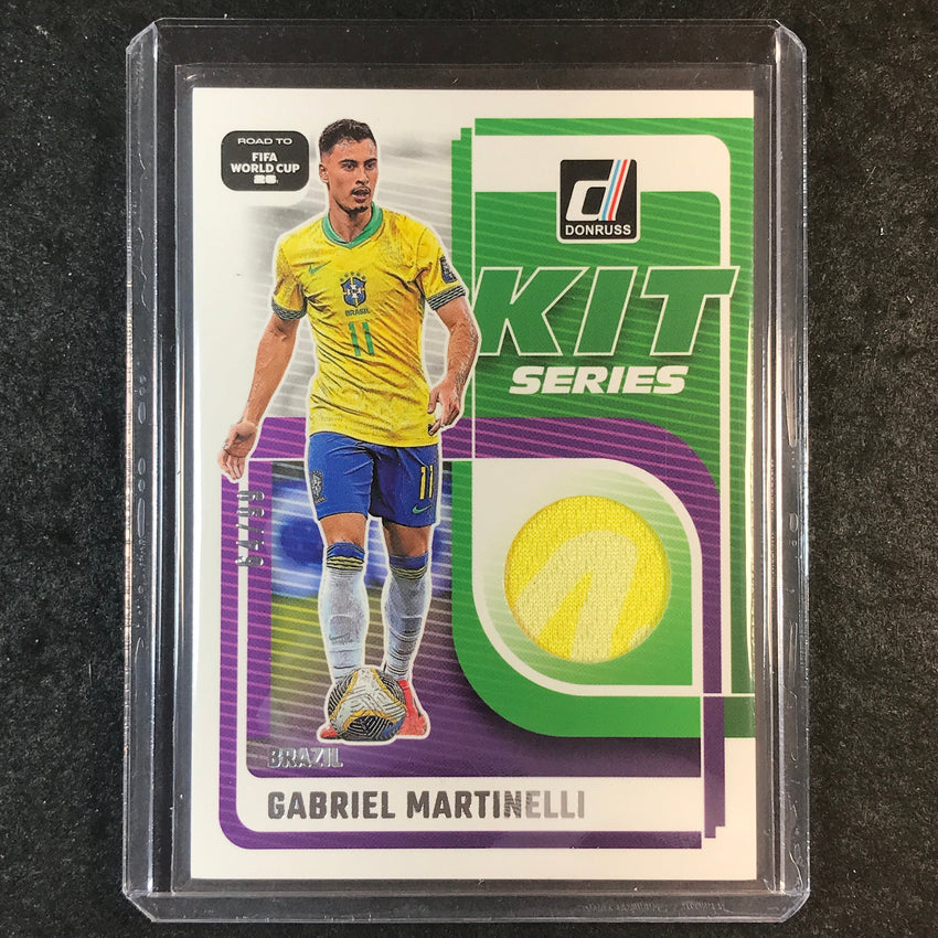 2025-26 Donruss Road to World Cup GABRIEL MARTINELLI Kit Series Jersey 64/99