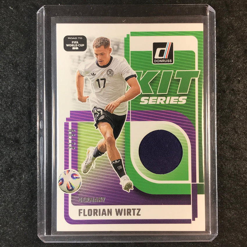 2025-26 Donruss Road to World Cup FLORIAN WIRTZ Kit Series Jersey Silver 31/99