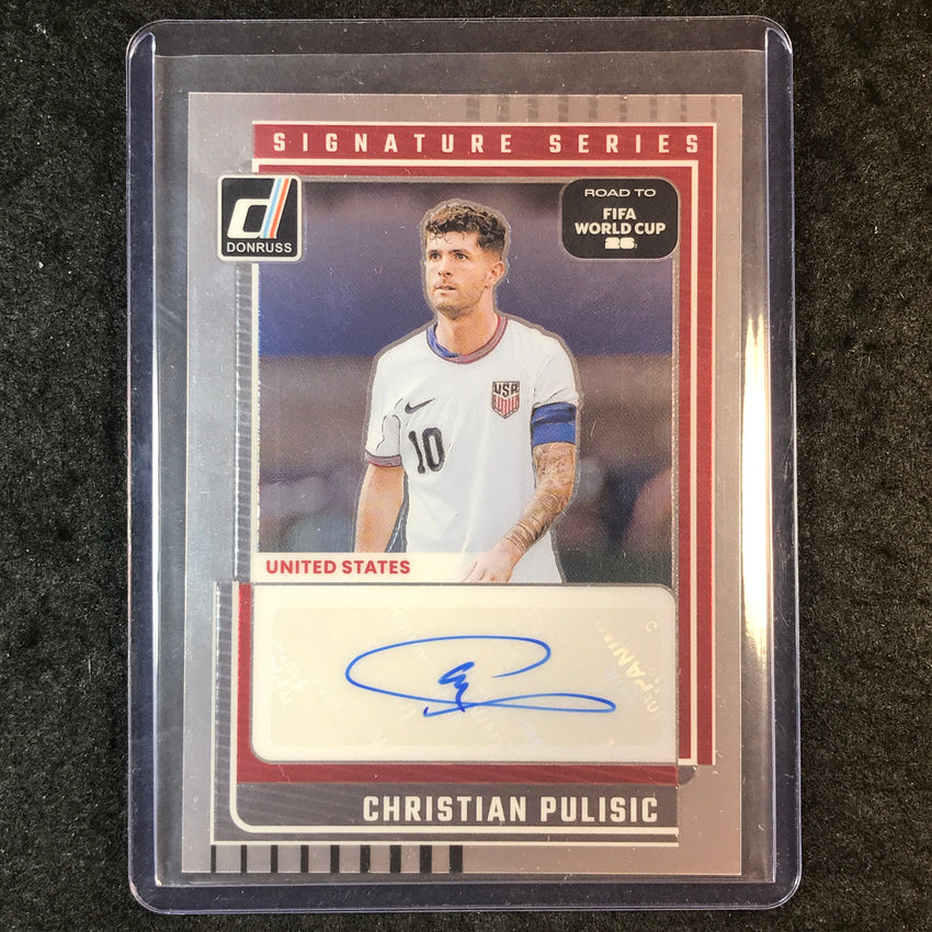 2025-26 Donruss Road to World Cup CHRISTIAN PULISIC Series Auto Base #SS-CP