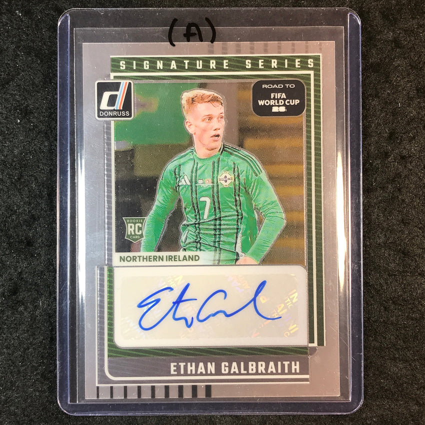 2025-26 Donruss Road to World Cup ETHAN GALBRAITH Series Rookie Auto #SS-EG (A)