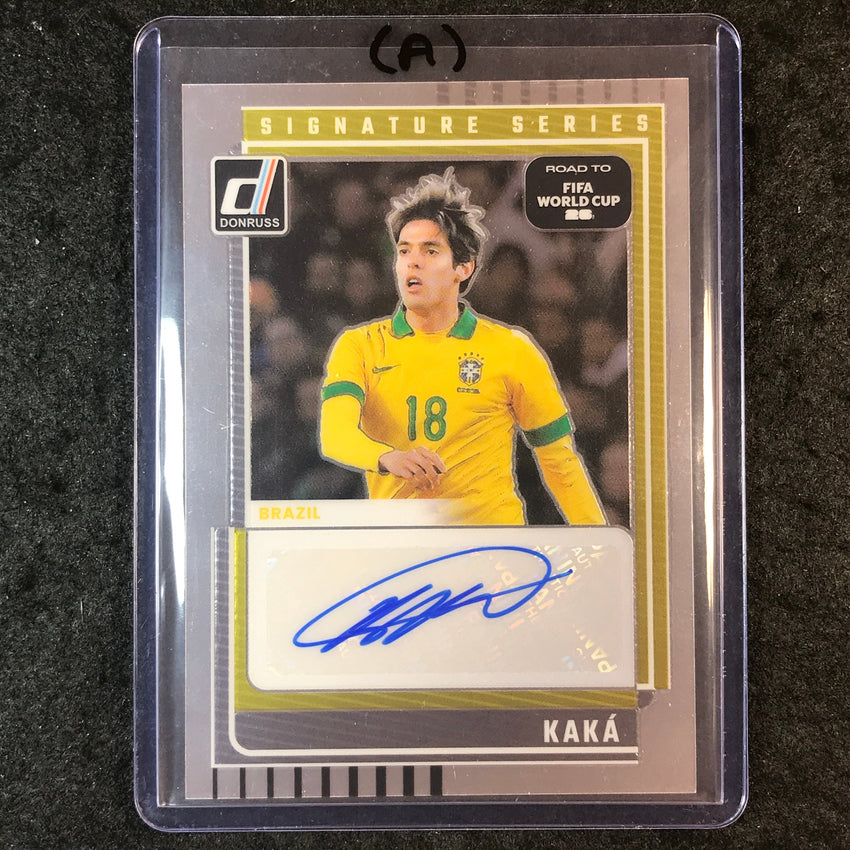 2025-26 Donruss Road to World Cup KAKA Signature Series Auto Base #SS-KA (A)