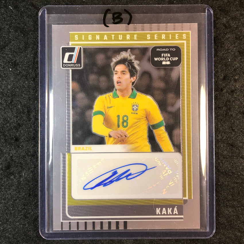 2025-26 Donruss Road to World Cup KAKA Signature Series Auto Base #SS-KA (B)