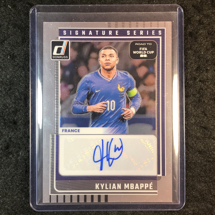 2025-26 Donruss Road to World Cup KYLIAN MBAPPE Series Auto Base #SS-KM