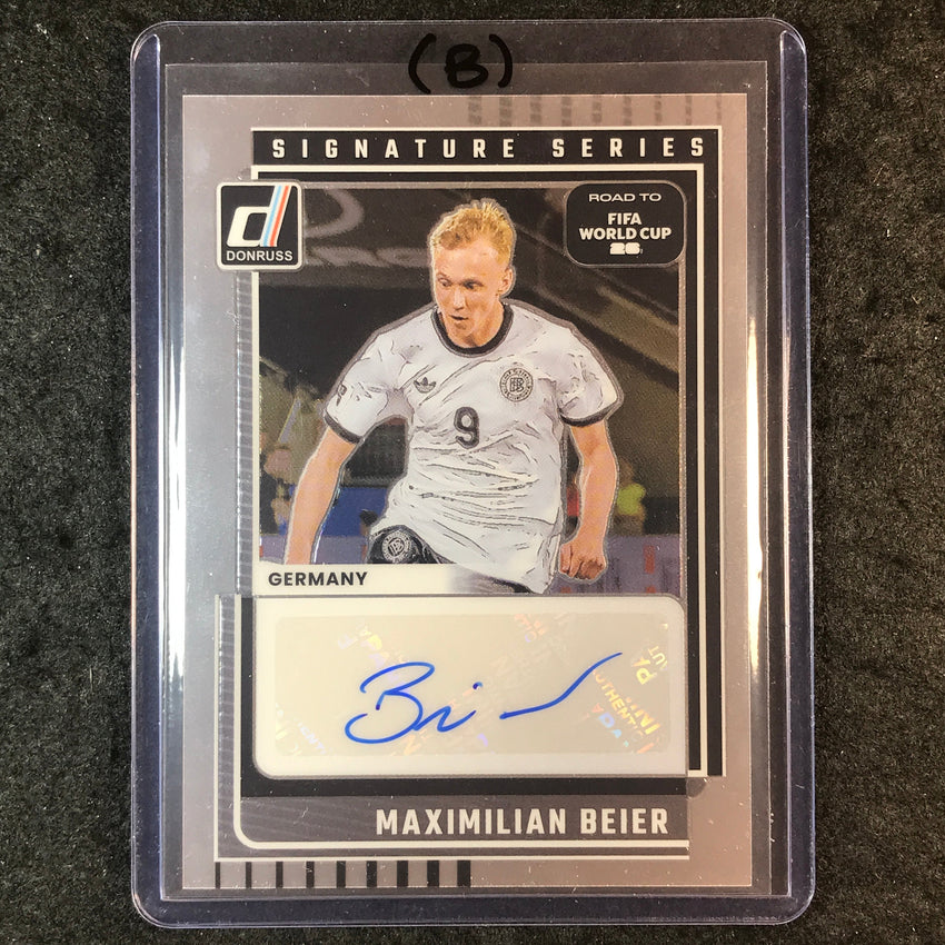 2025-26 Donruss Road to World Cup MAXIMILIAN BEIER Series Auto Base #SS-MB (B)