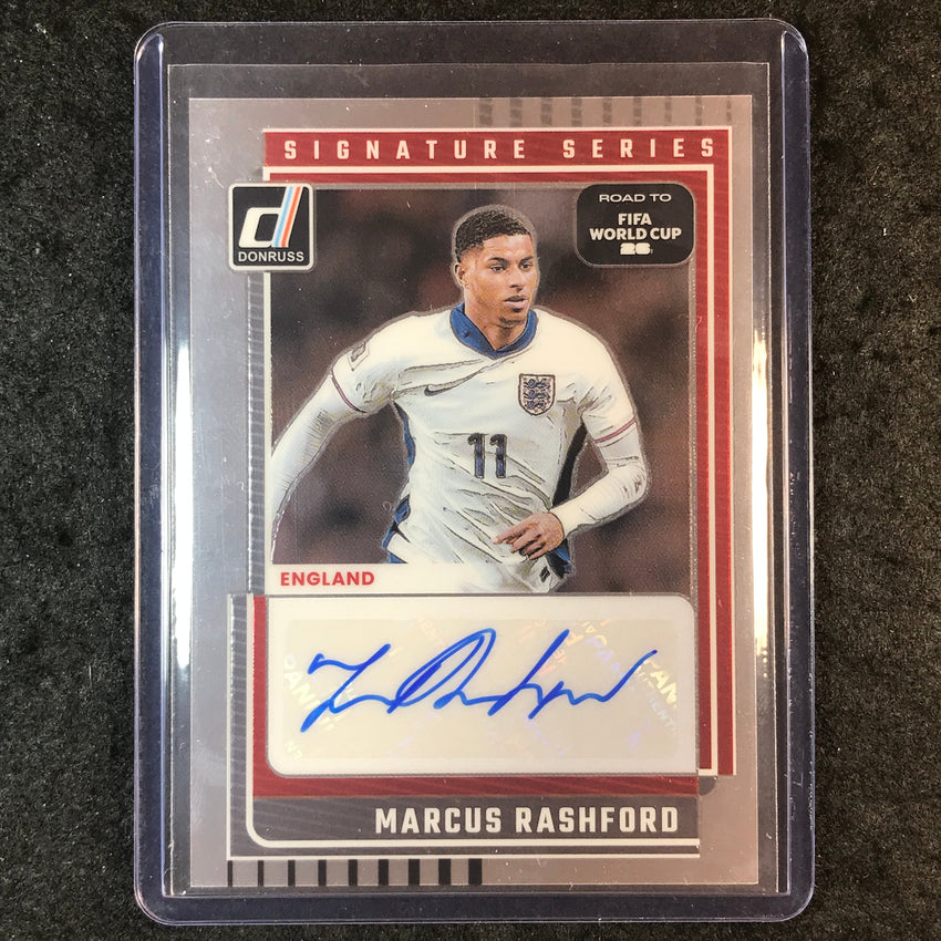 2025-26 Donruss Road to World Cup MARCUS RASHFORD Series Auto Base #SS-MR