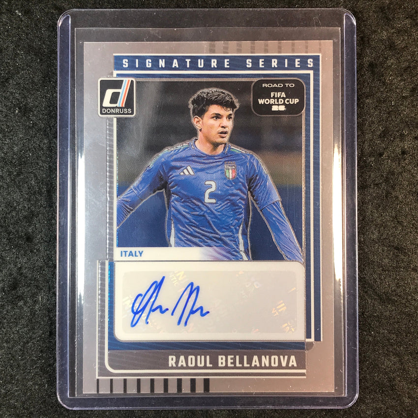 2025-26 Donruss Road to World Cup RAOUL BELLANOVA Series Auto Base #SS-RB
