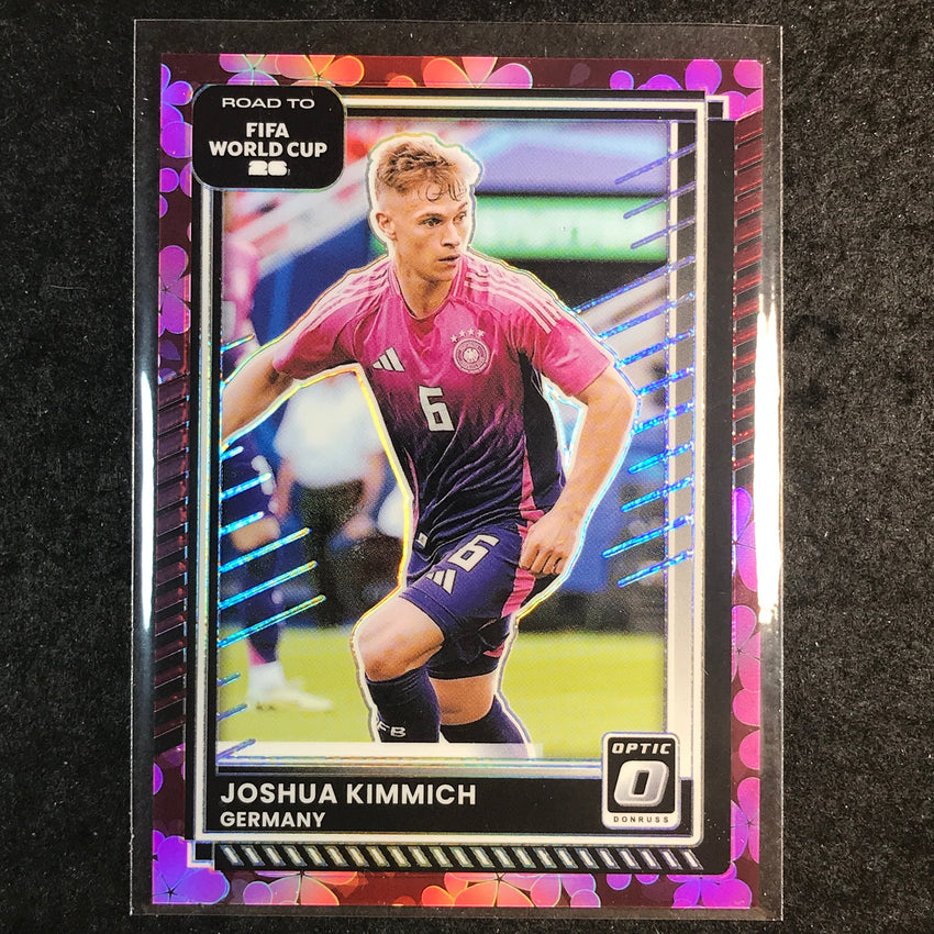 2025-26 Donruss Road to FIFA World Cup JOSHUA KIMMICH Optic Plum Blossom #39
