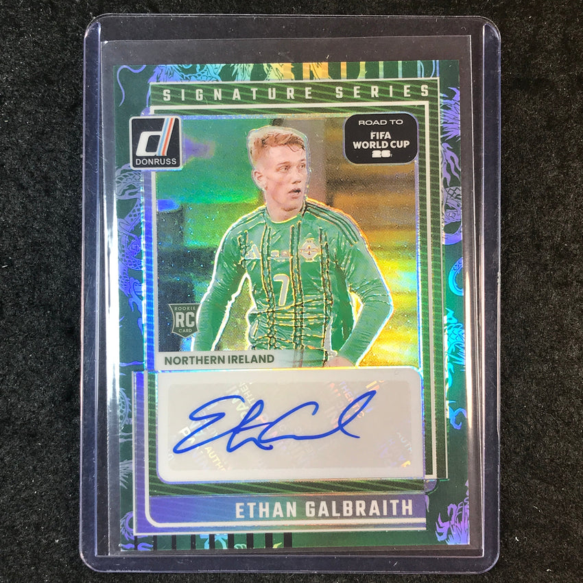 2025-26 Donruss Road to World Cup GALBRAITH Series Rookie Auto Dragon 39/299