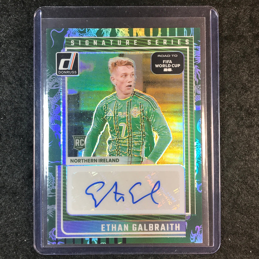 2025-26 Donruss Road to World Cup GALBRAITH Series Rookie Auto Dragon 59/299