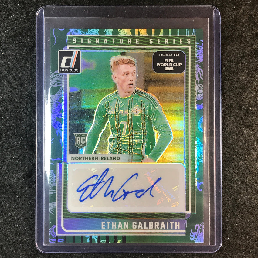 2025-26 Donruss Road to World Cup GALBRAITH Series Rookie Auto Dragon 111/299
