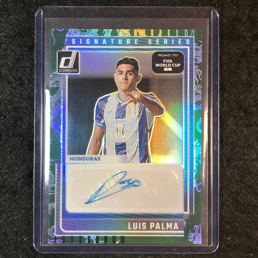 2025-26 Donruss Road to World Cup LUIS PALMA Series Auto Dragon 194/199