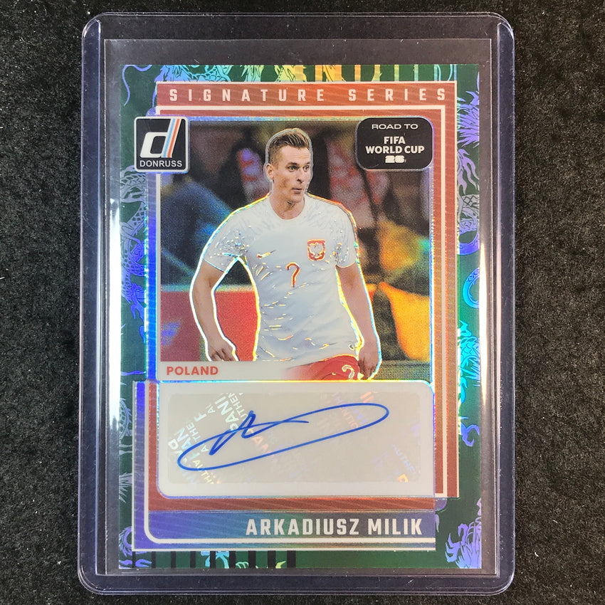 2025-26 Donruss Road to World Cup ARKADIUSZ MILIK Series Auto Dragon 31/99
