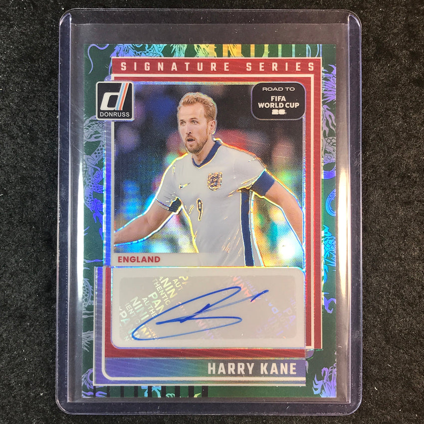 2025-26 Donruss Road to World Cup HARRY KANE Signature Series Auto Dragon 17/99