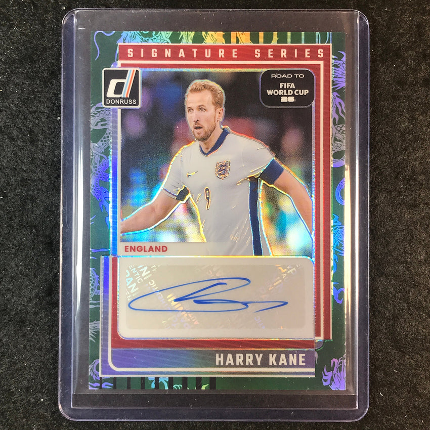 2025-26 Donruss Road to World Cup HARRY KANE Signature Series Auto Dragon 37/99