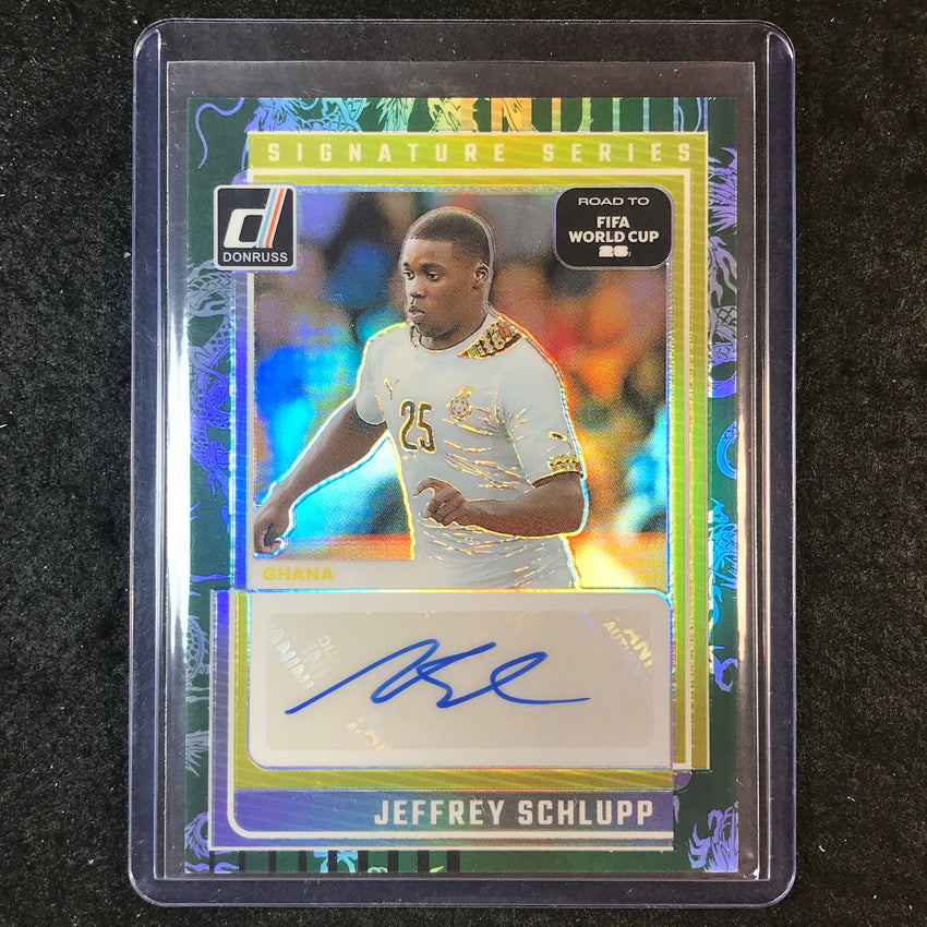 2025-26 Donruss Road to World Cup JEFFREY SCHLUPP Series Auto Dragon 64/99